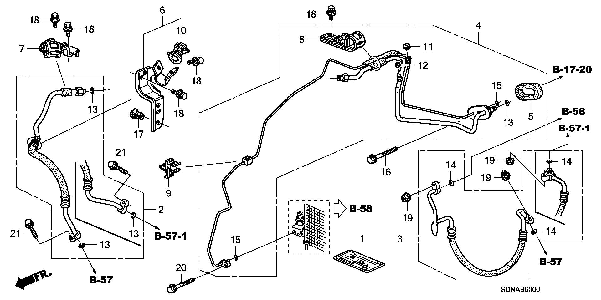 Diagram HOSES@PIPES for your Honda Accord Coupe  