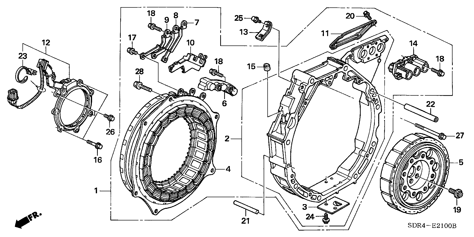 Diagram IMA MOTOR for your Honda Accord  