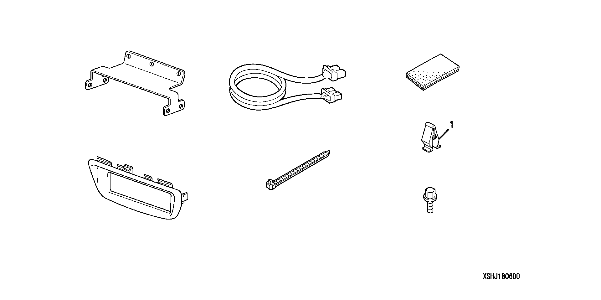 Diagram AUDIO ATTACHMENT for your 2005 Honda Odyssey 3.5L VTEC V6 AT LX 