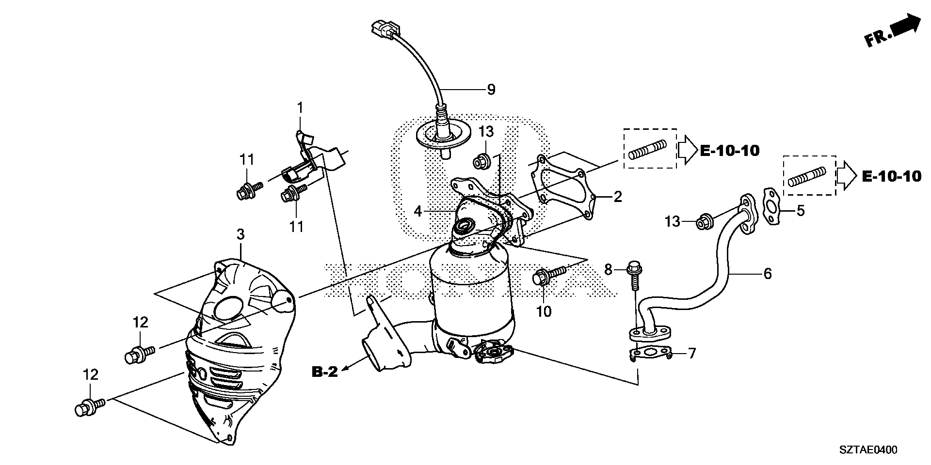 Diagram CONVERTER for your 2014 Honda CR-Z HYBRID AT Base 