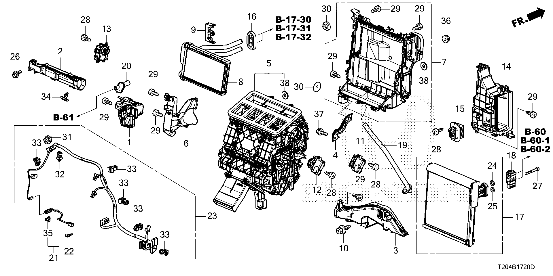 Full size assembly image of HEATER UNIT (1/1)
