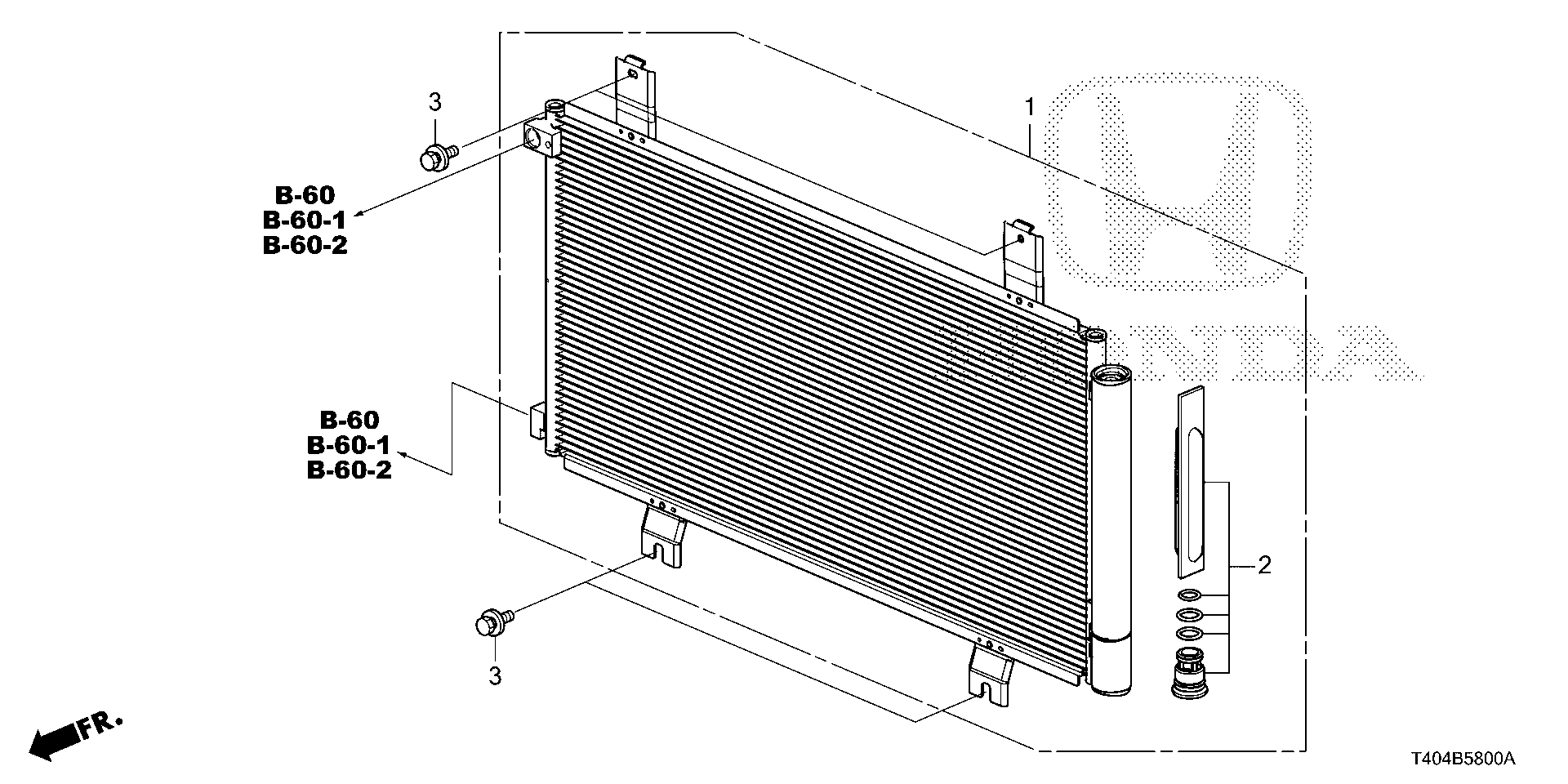 Full size assembly image of AIR CONDITIONER (CONDENSER) (1) (1/1)