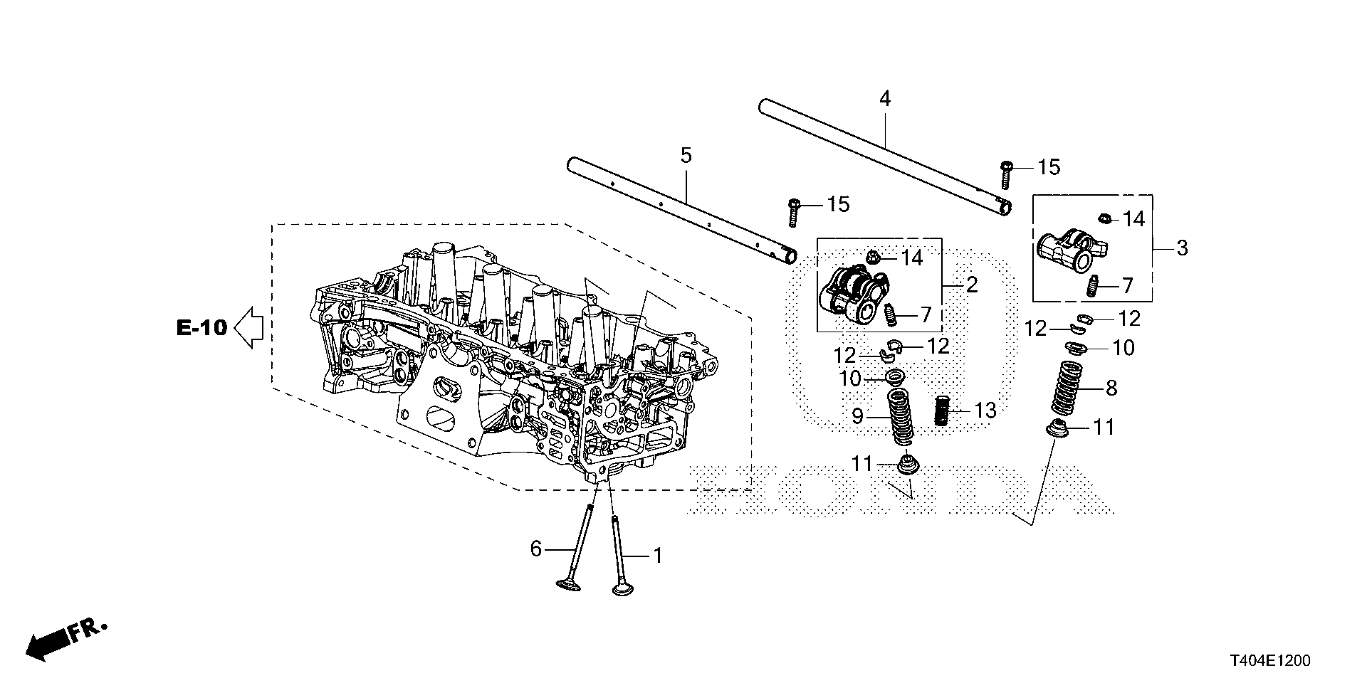 Full size assembly image of VALVE@ROCKER ARM (1.5L) (1/1)