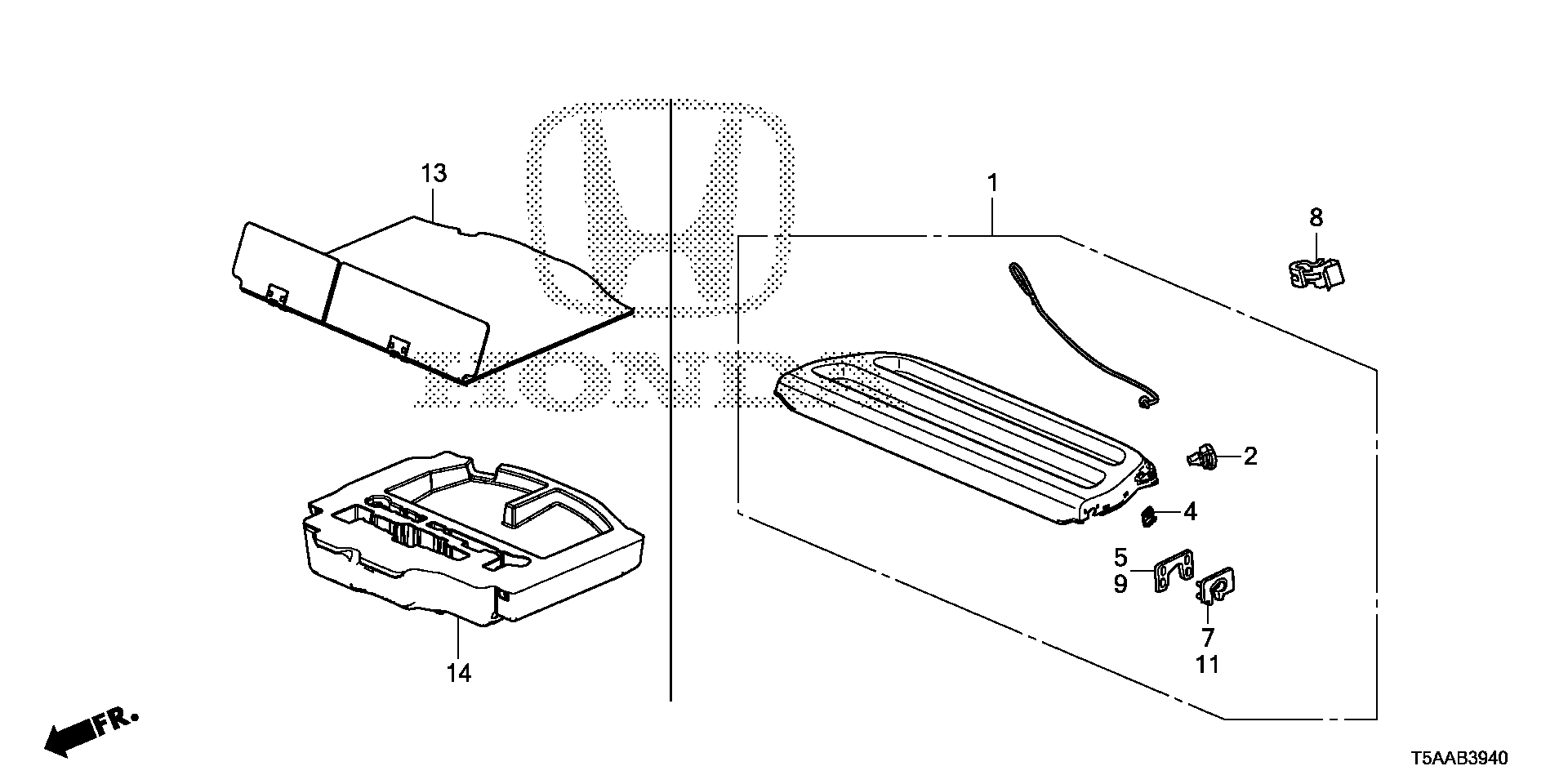 Full size assembly image of CARGO FLOOR (1/1)