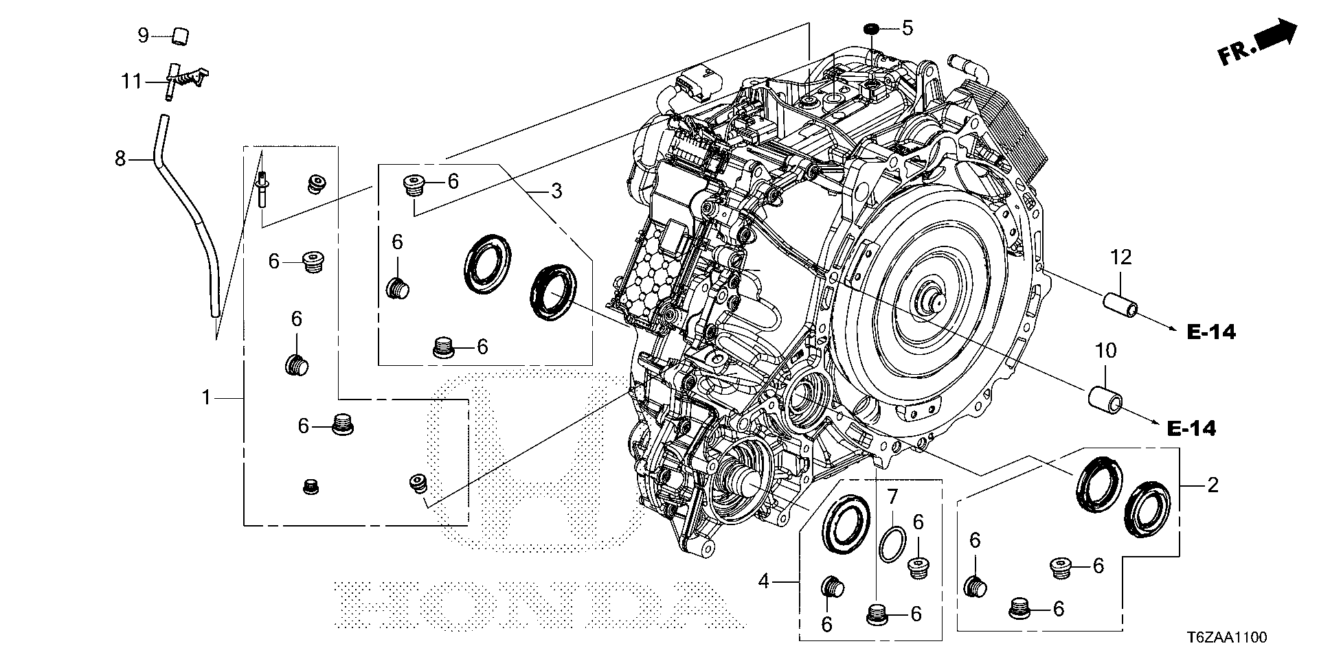 Full size assembly image of OIL SEAL (1/1)