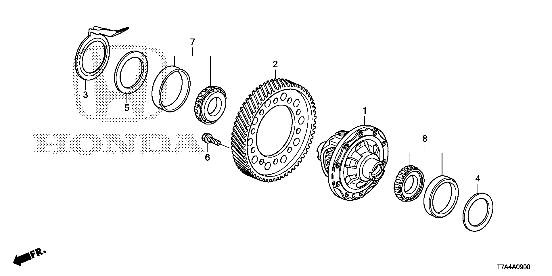 Full size assembly image of DIFFERENTIAL (1/1)