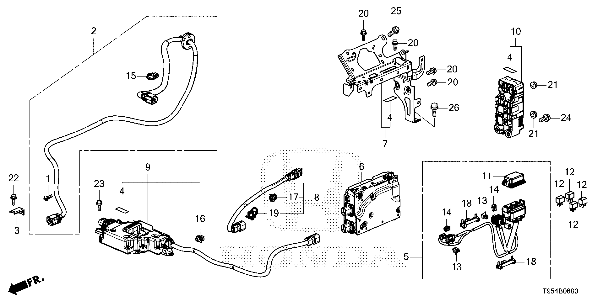 Diagram INVERTER for your 2018 Honda Civic   