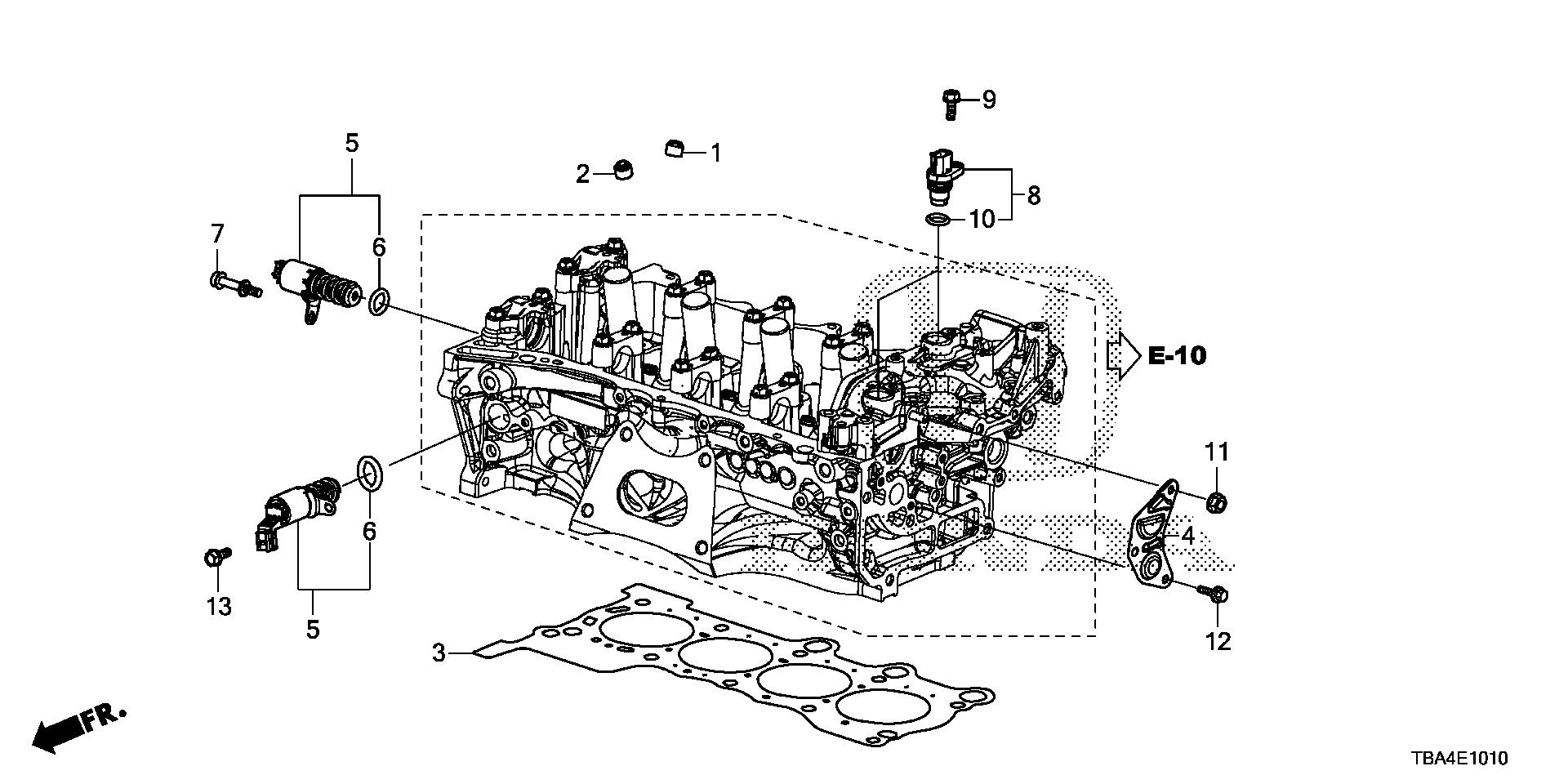 Full size assembly image of VTC OIL CONTROL VALVE (1.5L) (1/1)