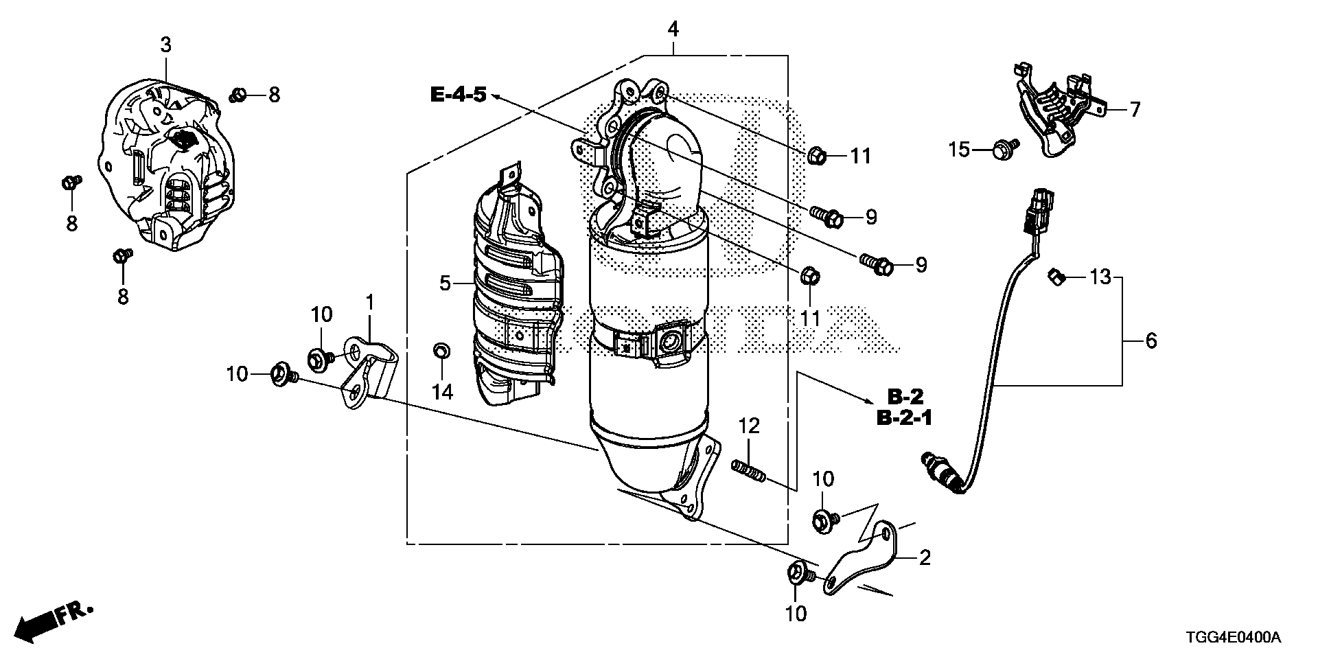 Diagram CONVERTER for your Honda Civic Liftback  