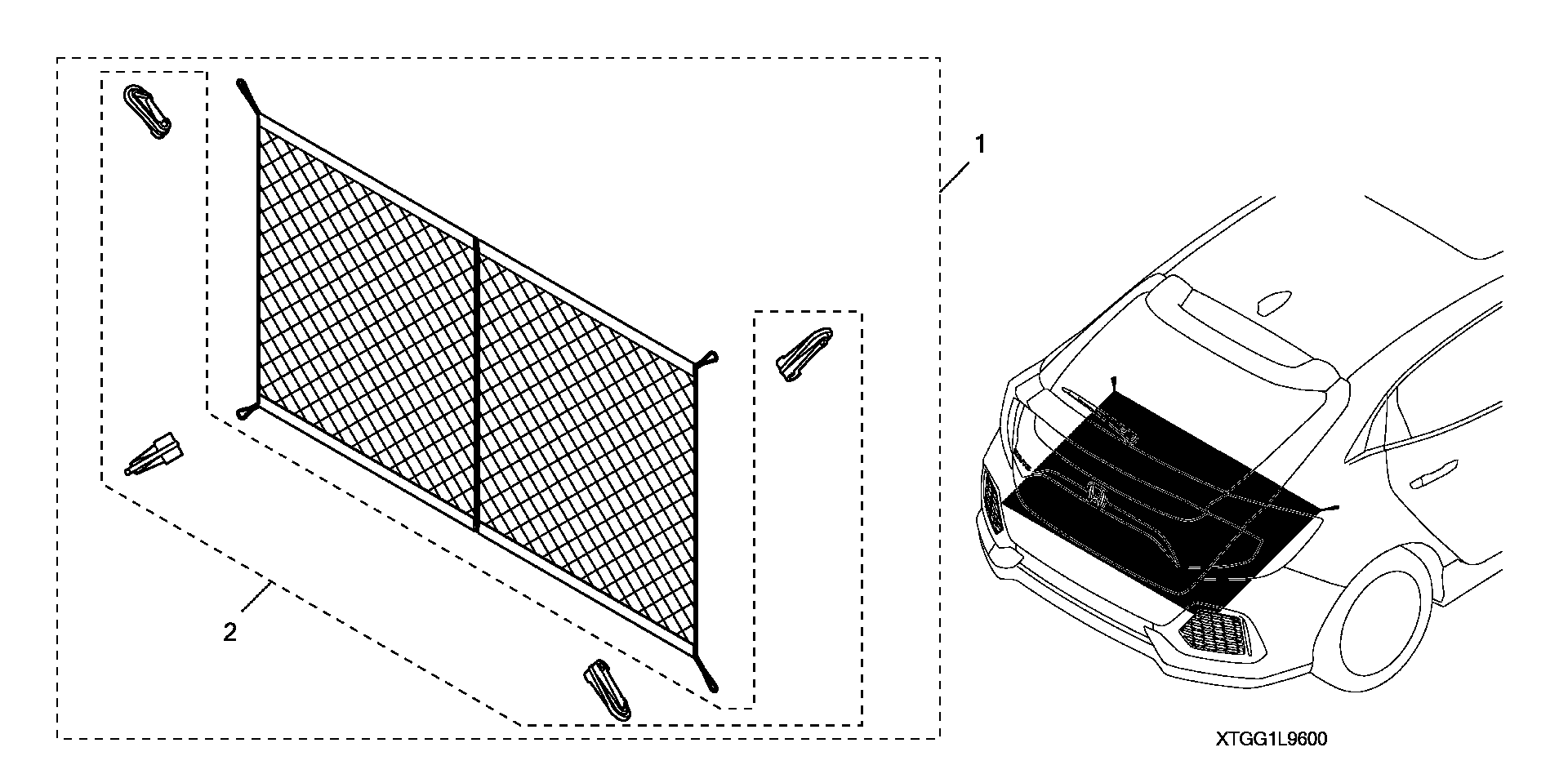 Full size assembly image of CARGO NET (1/1)