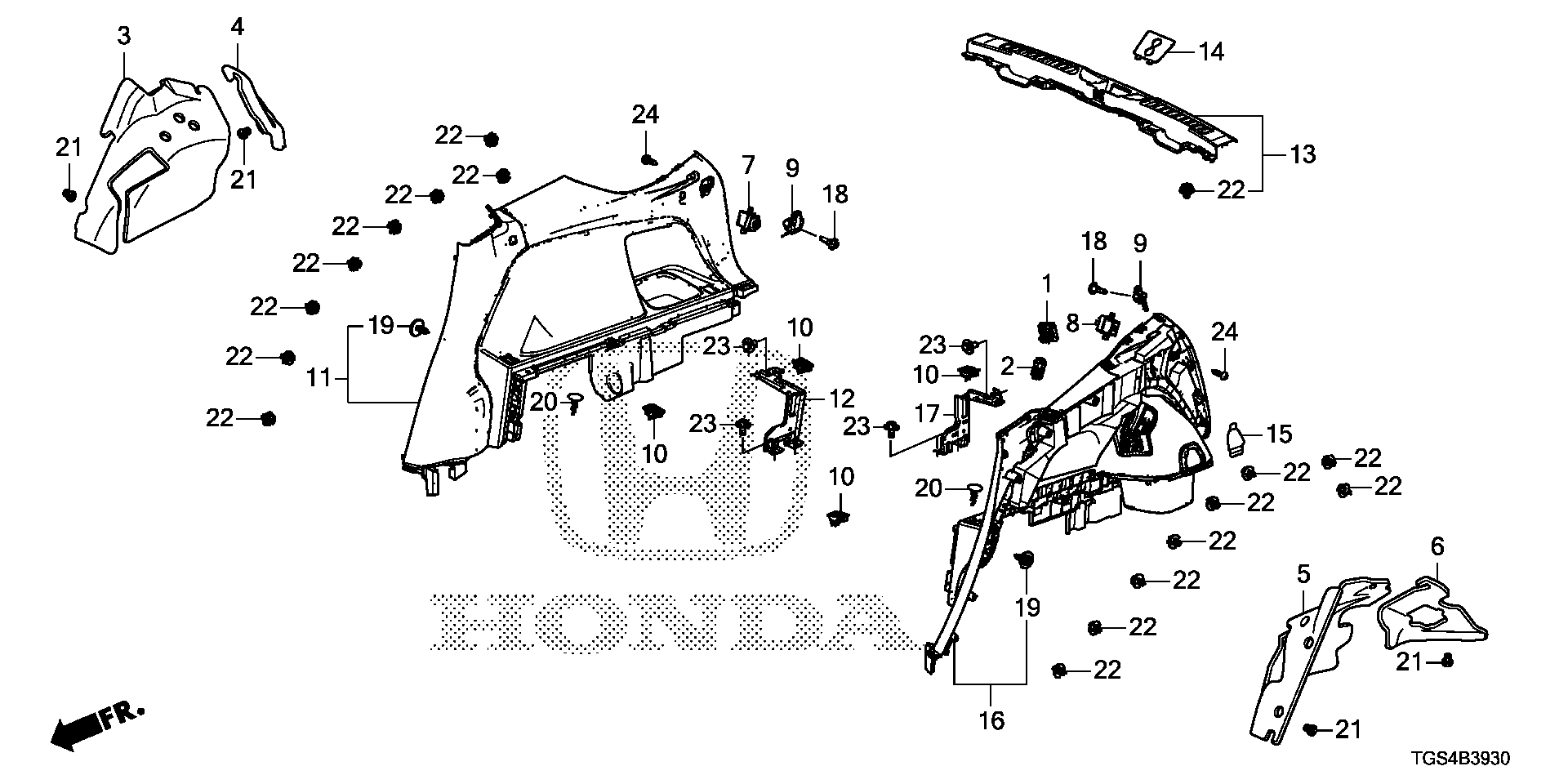 Honda Passport Screw Tapping 4x12 Lining Door Rear 90132 Thr 000 Norm Reeves Honda 8739