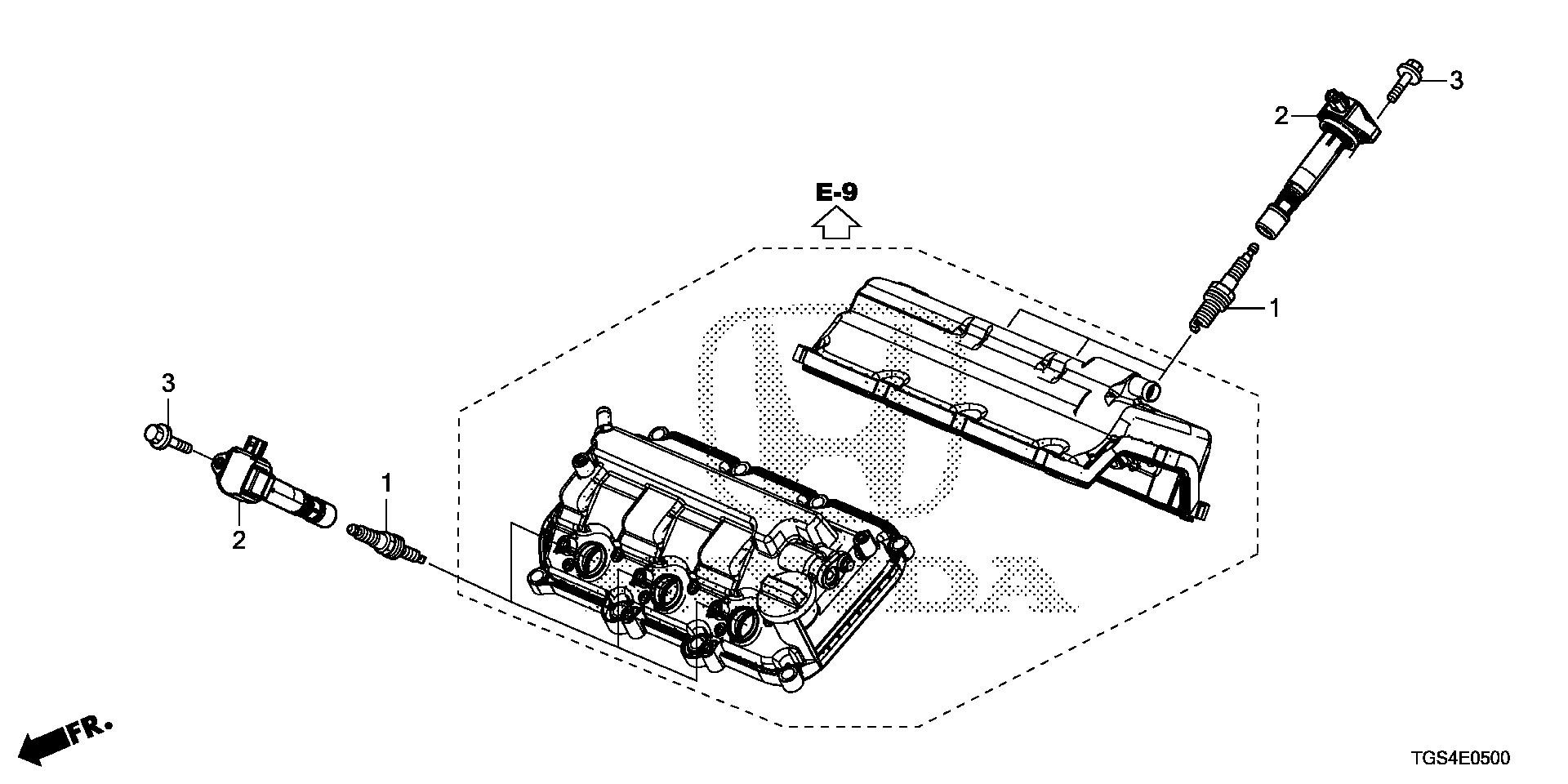 Full size assembly image of PLUG HOLE COIL@PLUG (1/1)