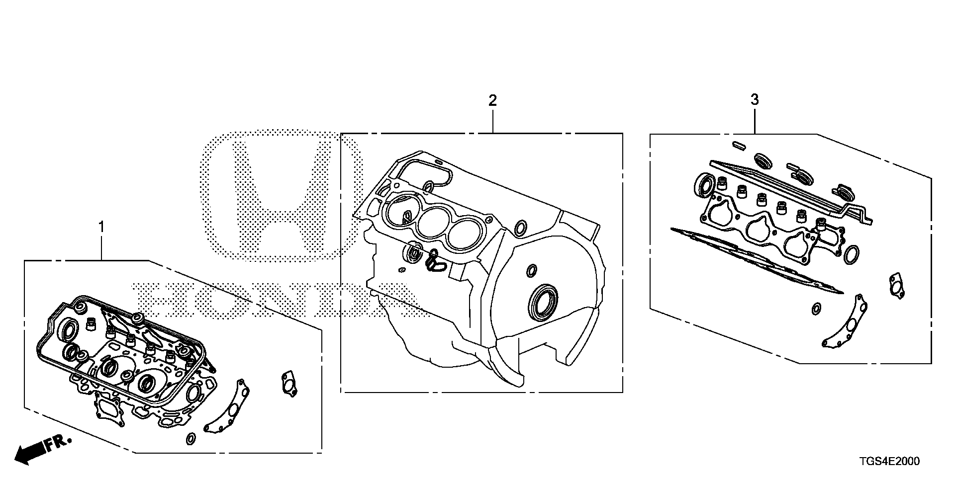 Full size assembly image of GASKET KIT (1/1)