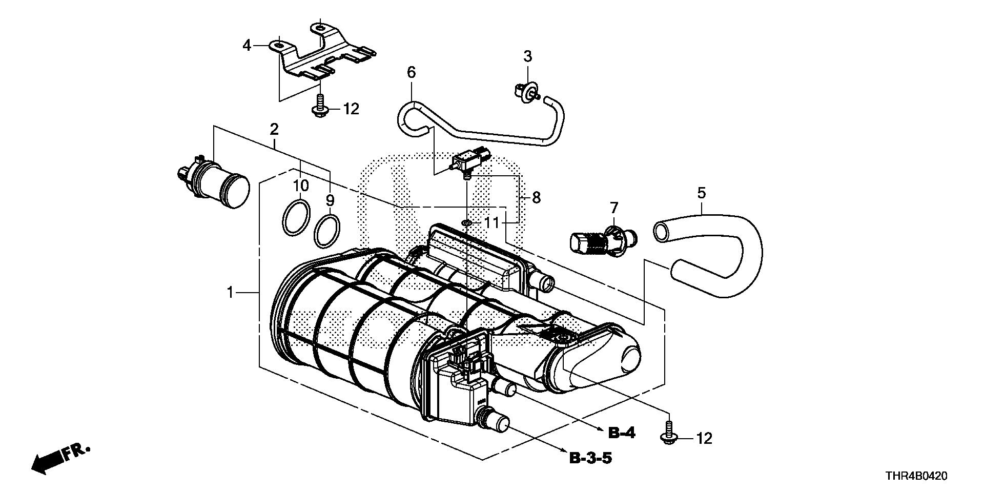 Diagram CANISTER (KA/KC) for your 2021 Honda Odyssey 3.5L i-VTEC V6 AT TOUR 