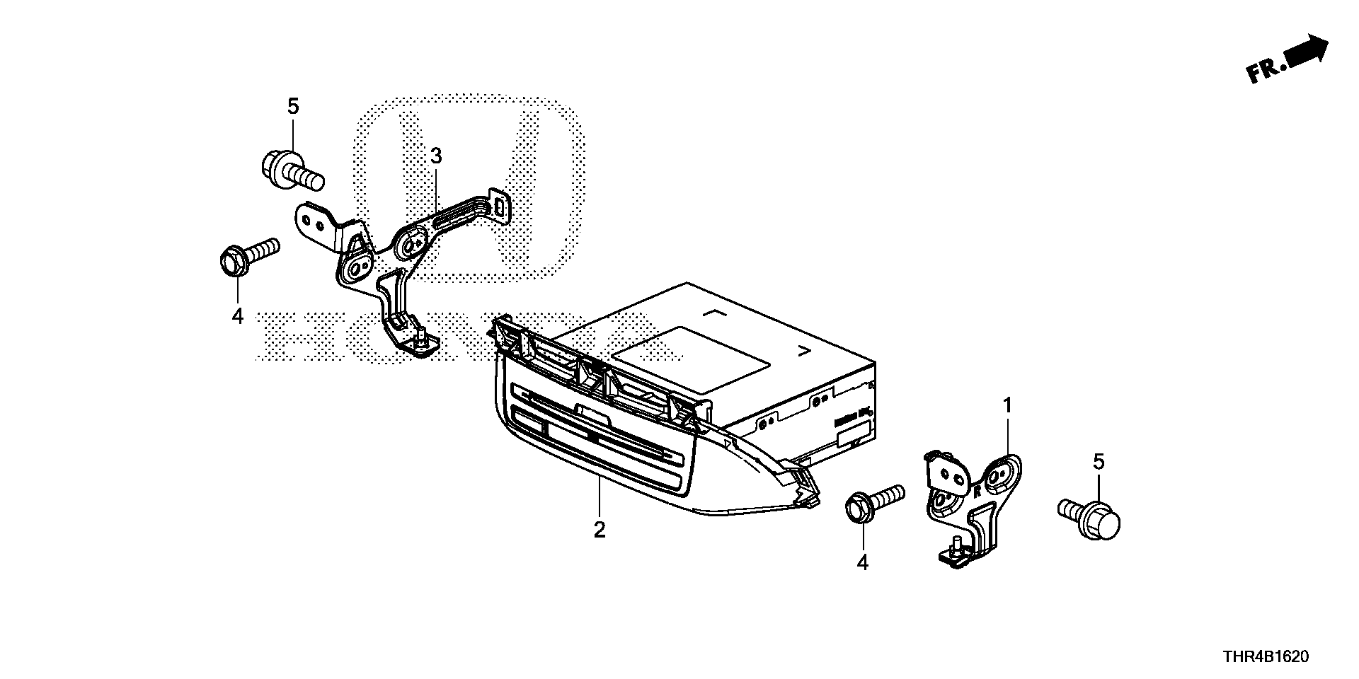 Diagram PLAYER UNIT for your 2018 Honda Odyssey 3.5L i-VTEC V6 AT ELITE  