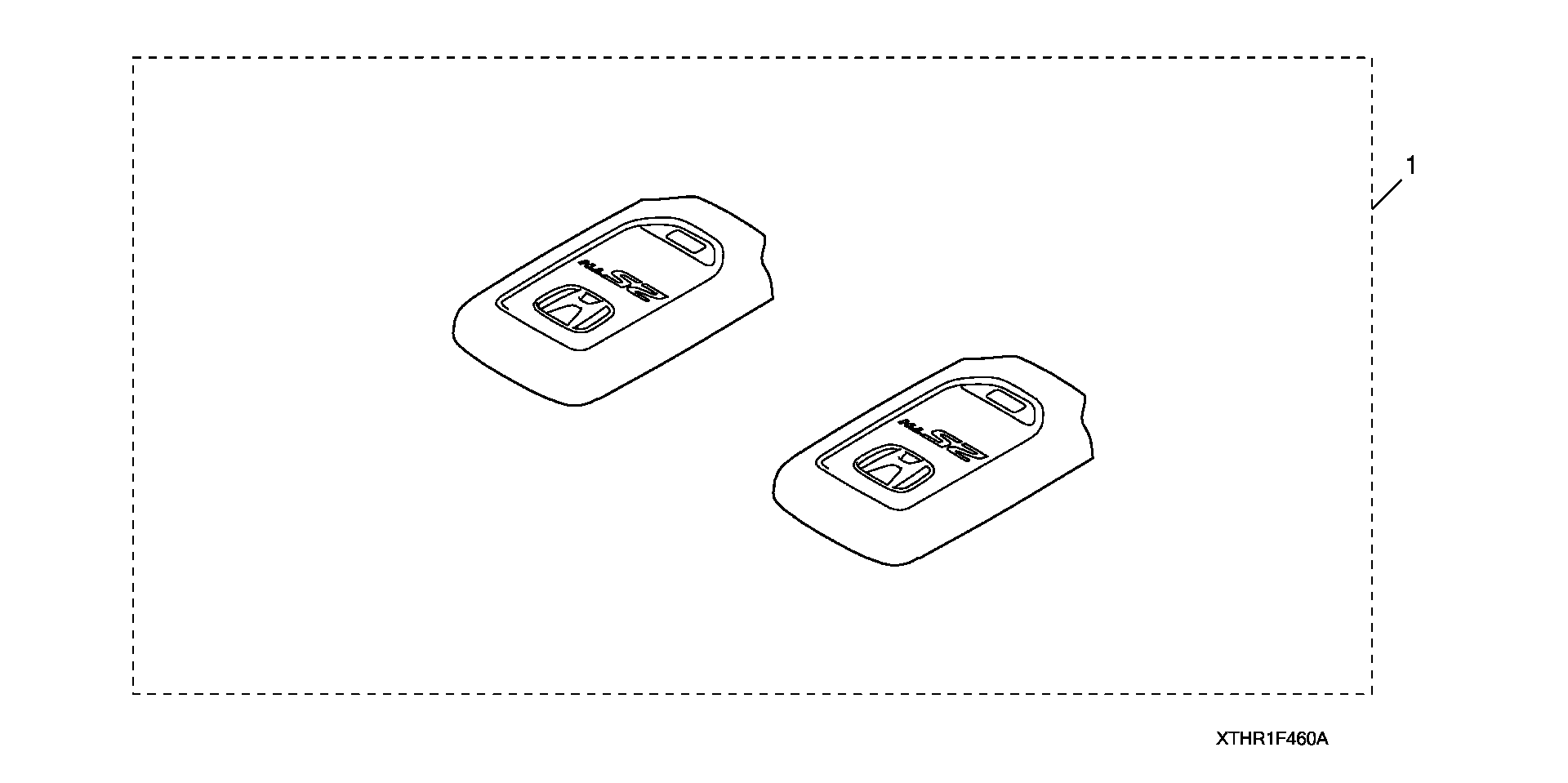 Diagram SMART KEY 25TH ANNIVERSARY (EXL & TOUR) for your 2018 Honda Odyssey 3.5L i-VTEC V6 AT TOUR 