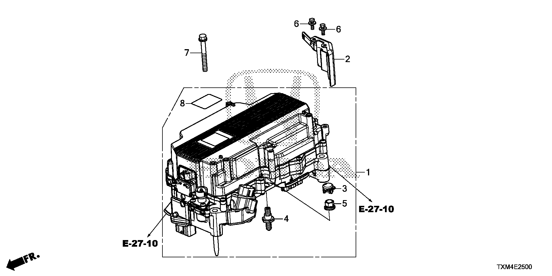 Honda Insight Pcu assy. (rewritable). Emissions, engine - 1B000-6L2-A22 ...