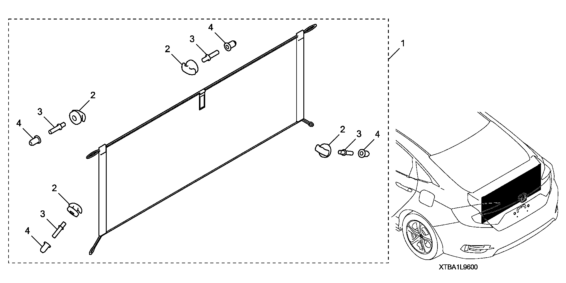 Full size assembly image of CARGO NET (1/1)