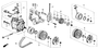 Image of COMPRESSOR (SANDEN) image for your 1990 Honda Accord Coupe 2.2L AT LX 