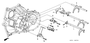 Image of HOLDER, MAINSHAFT BRAKE SYSTEMCAM image for your 2001 Honda Accord Coupe   