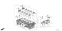 Image of CYLINDER HEAD ASSY. image for your 2023 Honda Odyssey   