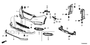 Image of GUIDE, R. FR. BUMPER AIR image for your 2024 Honda Odyssey   