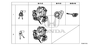 Image of LOCK ASSY., STEERING image for your 2020 Honda Accord   