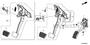 Image of PEDAL ASSY., BRAKE image for your 2021 Honda Odyssey 3.5L i-VTEC V6 AT ELITE  