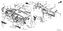 Image of MODULE ASSY., DRIVER KNEE image for your 2023 Honda Odyssey 3.5L i-VTEC V6 AT TOUR 