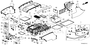 Image of BOX ASSY., CONSOLE *YR507L*(SHADOW BEIGE). image for your Honda