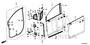 Image of SEAL, DOOR HOLE (30X40) image for your 1994 Honda Civic Coupe   