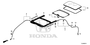 Image of SUNSHADE ASSY. *YR449L*(CASHMERE IVORY). image for your Honda