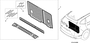 Image of FASTENER KIT, DOUBLE FACE LARGE (20X110) image for your 2009 Honda Pilot   