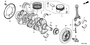 Image of DAMPER, CRANKSHAFT image for your 2004 Honda Accord   