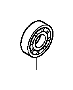 Image of BEARING, RADIAL BALL (6202U) image for your 1995 Honda Accord   