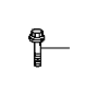 View BOLT, FLANGE (6X20) Full-Sized Product Image