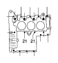 View BOLT, FLANGE (6X35) Full-Sized Product Image