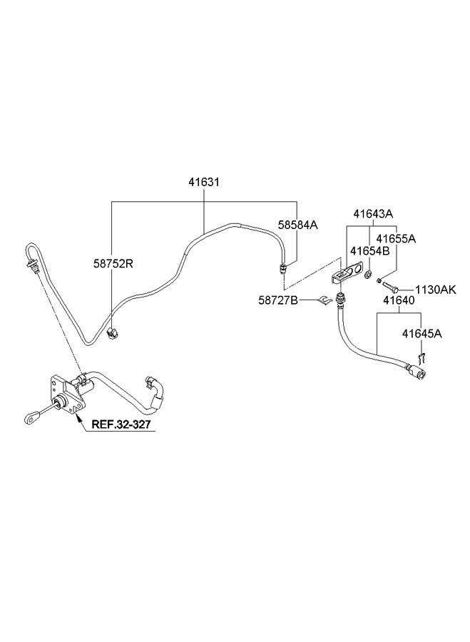 Hyundai Sonata Clutch Master Cylinder