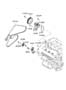 Diagram COOLANT PUMP (3300 CC - LAMBDA) for your 2021 Hyundai Venue