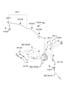 Diagram BRAKE FLUID LINES for your 2008 Hyundai