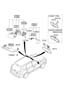 Diagram REAR DOOR MOULDING & TRIM for your 2007 Hyundai Santa Fe