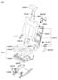 Diagram 3RD ROW SEAT (REAR) for your Hyundai