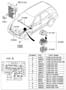 Diagram ENGINE COMPARTMENT WIRING for your 2011 Hyundai Sonata