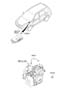 Diagram AUTOMATIC TRANSMISSION (A/T) CONTROL MODULE (TRANSAXLE CONTROL) for your 2008 Hyundai Santa Fe