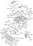 Diagram INTAKE MANIFOLD (3500 CC - LAMBDA 2) for your 2010 Hyundai Santa Fe