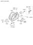 Diagram TRANSAXLE CASE-AUTO for your 2010 Hyundai Santa Fe