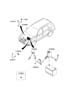 Diagram BATTERY WIRING for your 2005 Hyundai Santa Fe