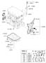 Diagram BELT COVER & OIL PAN (2400 CC - THETA 2) for your 2000 Hyundai Sonata