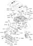 Diagram INTAKE MANIFOLD (3500 CC - LAMBDA 2) for your 2012 Hyundai Tucson