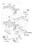 Diagram REAR SUSPENSION CONTROL ARM for your 2011 Hyundai Santa Fe